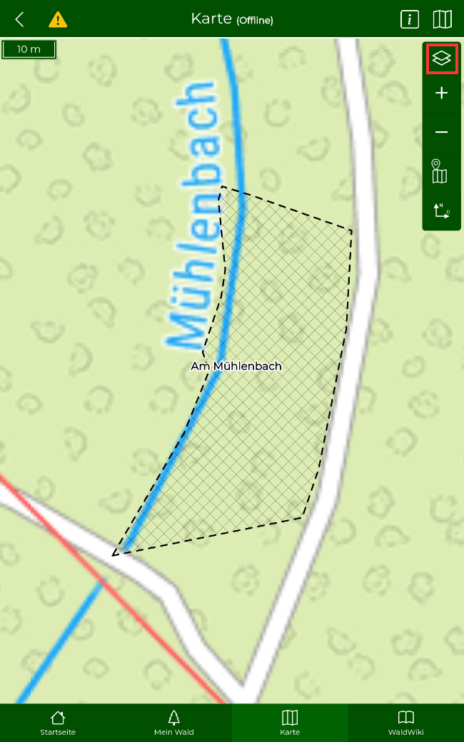 Kartenlayersymbol