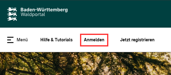 Anmelde-Button
