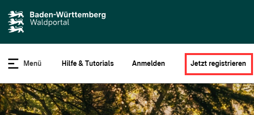 Registrierungs-Button