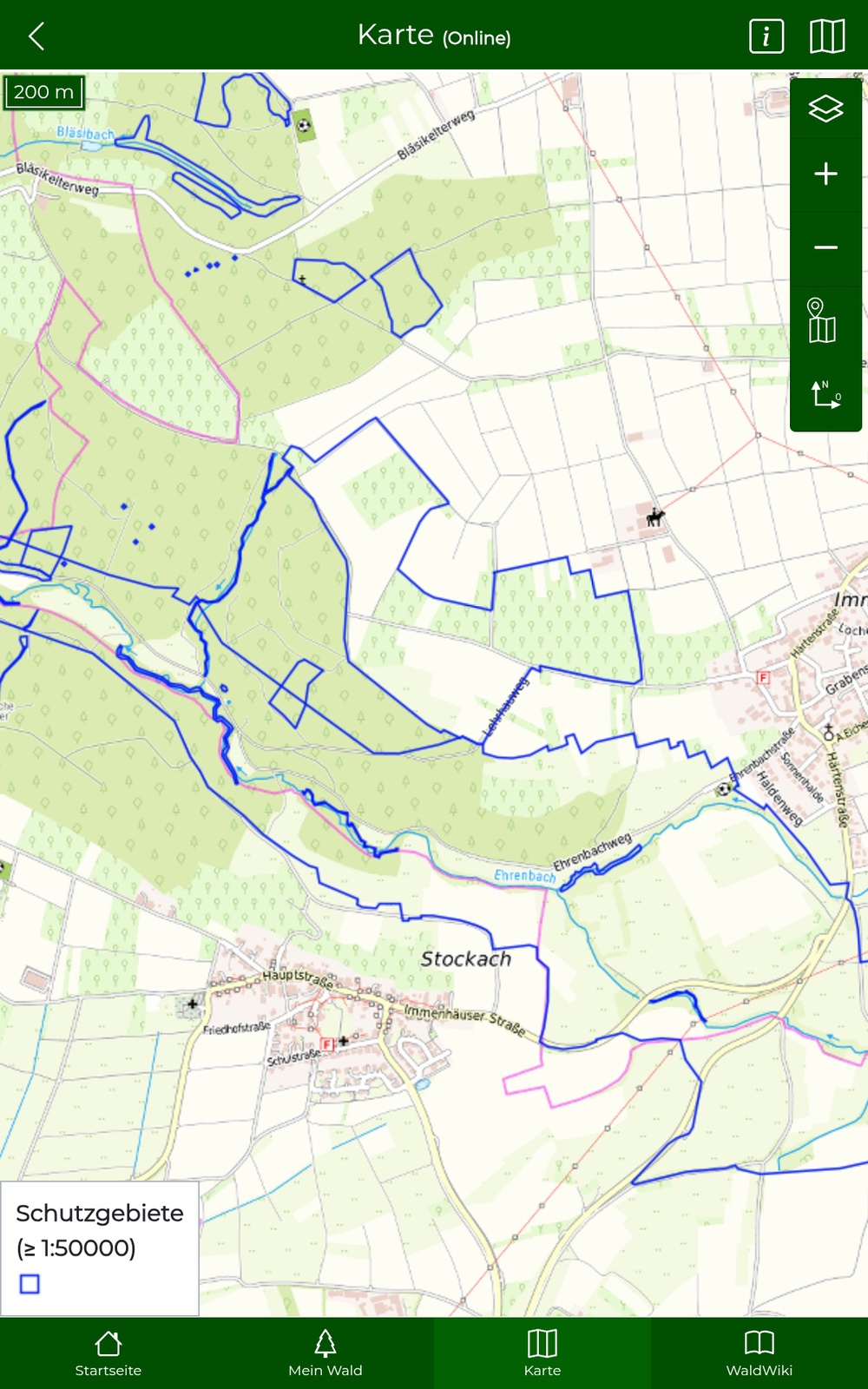 Layer: Naturschutzgebiete und Landschaftsschutzgebiete